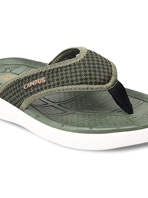 SL-406 Green Men's Flip Flops